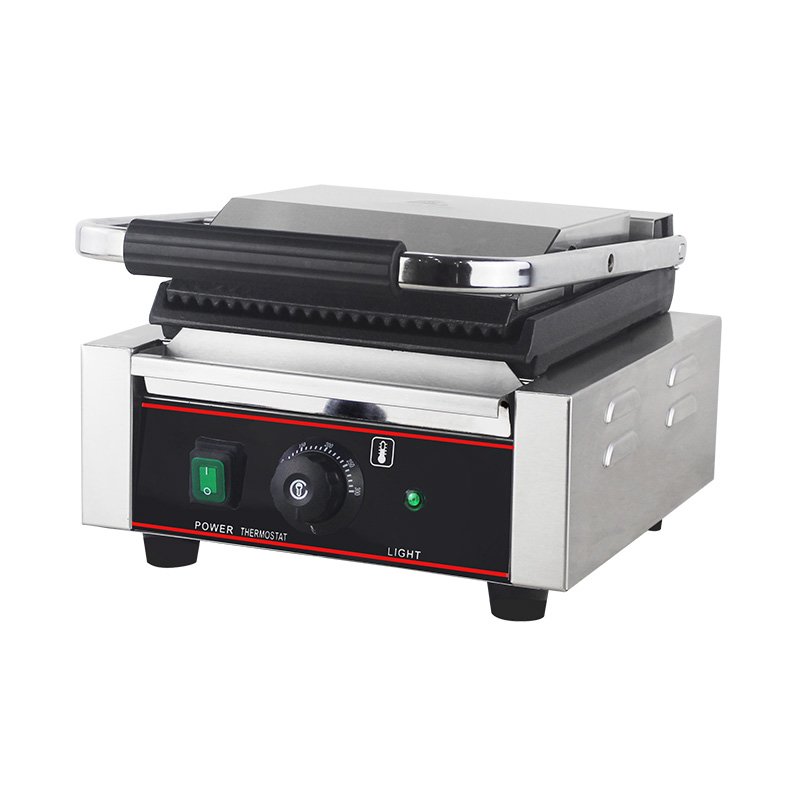 Máquina de cocina eléctrica comercial de acero inoxidable para Panini 